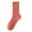 Red, variant on Lovskoo Women's Crew Socks Casual Cotton Mid-Calf Solid Color Socks Comfortable Warm Breathable Multicolor Socks Beige