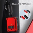 thumbnail image 7 of For Apple Airpods 4 3 2 1 / Pro2 Shockproof Armor Hard Case Cover W/ Keychain, 7 of 7