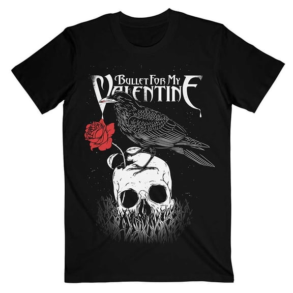 Bullet For My Valentine Unisex T-Shirt Raven (Medium)