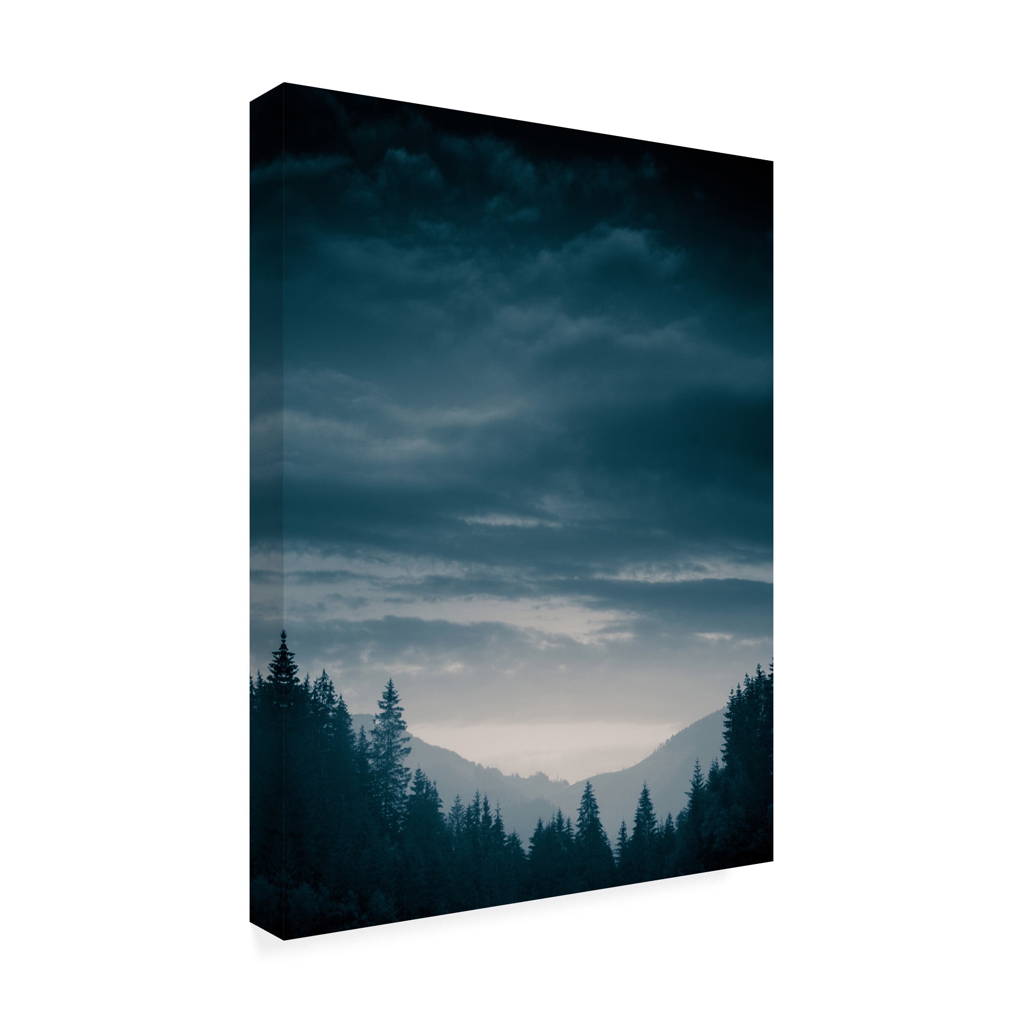 Trademark Fine Art 'Blue Mountains IV' Canvas Art by PhotoINC Studio