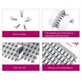 thumbnail image 3 of Eyelash Extensions Premade Fans Eyelash Extensions C CC D DD Curl Pointy Tip Pre Fan Eyelashes Premade Lash Extension Fans Volume Lash Extensions Pre Made Volume Lashes (12D-0.07C, 19mm), 3 of 5
