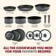thumbnail image 2 of Set de utensilios de cocina T-fal Ingenio antiadherentes 14 piezas Para inducción, 2 of 5