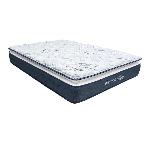 Colchón Matrimonial RESTONIC Ghana Moon Care Bonell Pillow Top Semi Firme