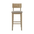 thumbnail image 2 of Linon Jordan 31" Mid Back Indoor Wood Bar Stool, Graywash, 2 of 9