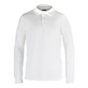 Fila Men`s Crestable Long Sleeve Tennis Polo White ( SMALL White )