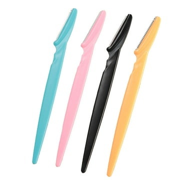 FACEGA Eyebrow Razor Set, Sharp Razors for Women, Stainless Steel Face Razors for Shaving, Comfortable Grip, Protective Covers Included, 6-Pack