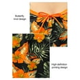 thumbnail image 4 of JYLFC Women Tankini Swimsuits Two Piece Bathing Suit Leaves Tankini Top with Shorts Swimwears Orange XL, 4 of 5