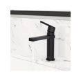 thumbnail image 5 of beyttol Modern Single Handle Bathroom Faucet 1 Hole or 3 Hole mounting Faucet Brass Faucet with pop up Drain- Polish Chrome Brushed Nicket Matte Black, 5 of 5