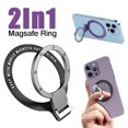 thumbnail image 1 of 2 In1 Cell Phone Ring Holder Rotation Phone Ring Grip Stand Finger Ring Kickstand Compatible For IPhone 15 Plus 14 13 Pro Max, 1 of 7