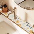thumbnail image 2 of Yayeee Faucet Mat for Kitchen Sink 30" Diatomite Long Splash Guard Pad, Halloween Cute Pumpkins, 2 Pack, 2 of 7