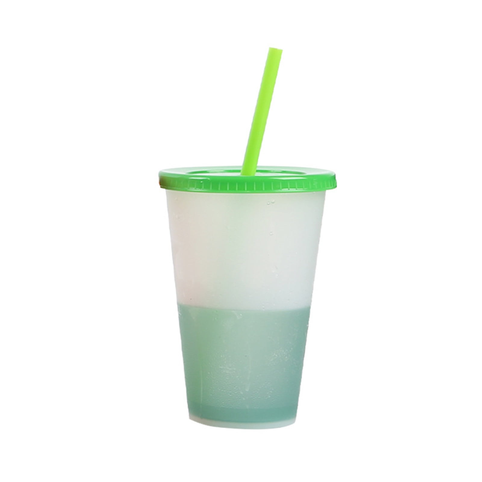 Visland Color Changing Tumbler Cups with Lids Straws - Reusable Bulk  Tumblers with Straws for Cold Drink - Plastic Cup Travel Tumbler for Adults  & Kids 
