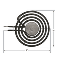 thumbnail image 6 of ERP WB30X31058 Range 6" Surface Element with Safety Replaces WB31X46067, 6 of 6