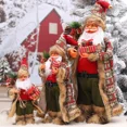 thumbnail image 2 of Muñeco de Papá Noel grande de 60 cm, muñeco de Navidad, regalo de Año Nuevo 2024, decoraciones navideñas para el hogar, adornos de Navidad 2023, 2 of 5