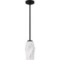 thumbnail image 5 of Quoizel Fogel 1-Light Matte Black Mini Pendant, 5 of 7