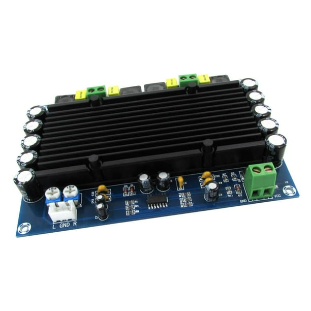 TPA3116D2 DC 12V 24V 2x150W licencia de Amplificador de sonido de Potencia Digital de Doble Canal shamjiam Placa amplificadora digital