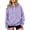 #A Purple, variant on Zynoxe Womens Ugly Christmas Sweatshirt with Kangaroo Pocket Realxed Long Sleeve Print Pullover Hoodie Drawstring Hooded Sweatshirt for Women S
