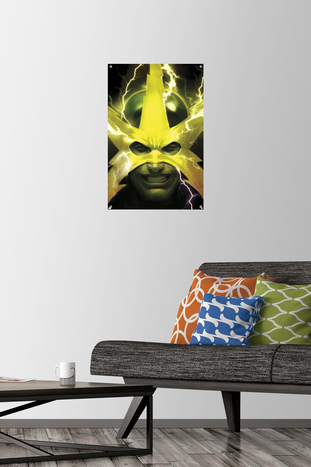 Marvel Comics - Electro - Web of Spider-Man #2 Wall Poster with Pushpins, 14.725" x 22.375"