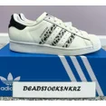 thumbnail image 1 of WMNS Adi-das Superstar Off White Core Black IF7615 WMNS Size 8.5/Men's 7, 1 of 6