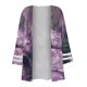 thumbnail image 4 of Cardigans de liquidación de Ichuanyi para mujeres cubren flor liviana de flores casuales de tres trimestres blusas abiertas de cárdigan delantero ICHUANYI WER202308213102, 4 of 5
