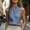 A770 Blue, variant on Tank Top for Women High Neck Sleeveless Officewear Slim Fit Solid Color Textured Fabric Professional Business Blouse Summer Elegant Shell Top