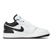 Big Kids Jordan 1 Low White/Black-White (553560 132) - 6