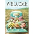 thumbnail image 3 of Magnolia Garden Flags M080014 13 x 18 in. Welcome Flower Truck Polyester Garden Flag, 3 of 3