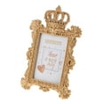 thumbnail image 1 of Baroque Crown Creative Resin Desktop Photo Frame,Rectangle 6 Inch, 1 of 8