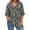 Black, variant on Mlqidk Womens Plus Size Summer Tops 4x-5x Sexy V Neck Shirts Floral Graphic T-Shirt 3/4 Sleeve Tunics Shirts Loose Casual Tunic Tops Blue L