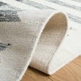 thumbnail image 5 of Safavieh Kilim Christal Striped Area Rug, Ivory/Black, 5' x 8', 5 of 11