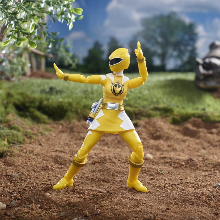 Power Rangers, Action Figure, Dino Thunder Yellow Ranger, 6 inch