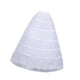 thumbnail image 5 of Enagua de crinolina resistente al desgaste para vestido de novia, para fiestas de graduación y cosplay. 6 aros, 5 of 9