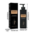 thumbnail image 3 of Fiudx Champú para Hombre, Fórmula Natural para La Restauración Del Cabello, Tratamiento Nutritivo para El Cuero Cabelludo, Promueve Una Apariencia Juvenil, Uso Diario, Solución Anticanas, 100 Ml, 3 of 6