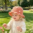 thumbnail image 5 of Children Winter Hats Baby Girls Knitted Hat Crochet Knitted Winter Hat Breathable Warm Hat Kids Knitted Beanie for Baby Boys,1-4 Years,A57-Pink, 5 of 7