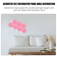 thumbnail image 2 of Weiweiguan 12 Pcs Tableau de Messages Feutre Hexagone Tableau Mural Autocollant Tableau Mémo Mural, 2 of 7
