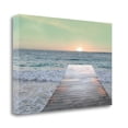 thumbnail image 2 of "Sunrise Dock" By Sue Schlabach, Fine Art Giclee Print on Gallery Wrap Canvas, Ready to Hang, 2 of 2