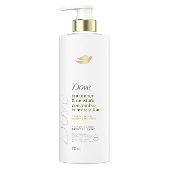 Dove Cucumber Moisture Conditioner for Dull & Dry Hair, with Liquid Bio-Protein care