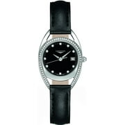Longines Equestrian Collection Diamond Black Dial Women's Watch L6.136.0.57.0