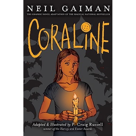 Pre-Owned Coraline Graphic Novel: A Graphic Novel (Hardcover) 006082543X 9780060825430