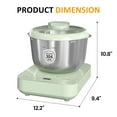 thumbnail image 7 of RoyalCraft Electric Dough Maker with Weighing Function,5.2QT Dough Mixer with Ferment Function,Household Dough Maker Kitchen Flour Kneading Machine with Stainless Steel Bowl,Face-up Touch Panel, 7 of 7