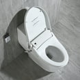 thumbnail image 2 of woodbridge t-0008 luxury bidet toilet, elongated one piece toilet with advanced bidet seat, smart toilet seat with temperature controlled wash functions and air dryer, 2 of 15