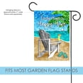 thumbnail image 3 of Toland Home Garden Happy Hour Beach Beach summer Flag Double Sided 12x18 Inch, 3 of 5