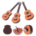 thumbnail image 3 of MasteelfCA 3 Pcs Instruments de Musique Simulation Mini Modèles de Guitare Maison de Poupée, 3 of 9