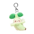 thumbnail image 5 of EHJRE Plush Banana Pendant Cute Keychain Car Keychain Purse Backpack Charm Accessories Green, 5 of 9