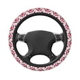 thumbnail image 3 of Balery Makeup print Steering Wheel Covers Elastic Skidproof Steering Wheel Protective Cover Case for Men Women Universal 15 Inches Cars Accessories, 3 of 8