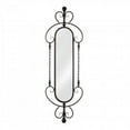thumbnail image 1 of Accent Plus 10018994 Wall Mirror with Distressed Bronze Metal Frame, Blue, 1 of 3