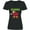 AB-Black, variant on Inktastic Christmas Grandma Elf Women's V-Neck T-Shirt