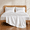 Off-white-King, variant on Bed Sheets Sand Queen Size Viscose Lyocell Blend