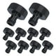 thumbnail image 1 of Adaptador de rosca de 15 mm, 10 unidades, conector de manguera de plástico sellable y duradero para jardín, patio, rosca hembra G1., 1 of 14