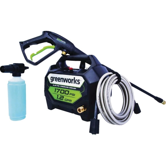 Greenworks Tools Greenworks 1700 psi Handheld Electric Pressure Washer - Single Pack