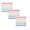 C*1+F*1+I*1, variant on Clearance! 3Pack Morandi Guide Sticks Retro Series (Small) Adhesive Tabs Page Markers
